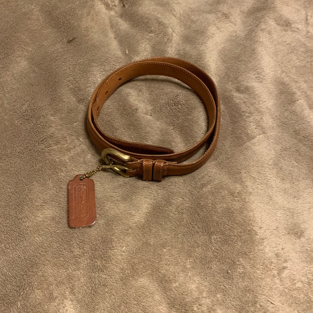 Camel colored belt